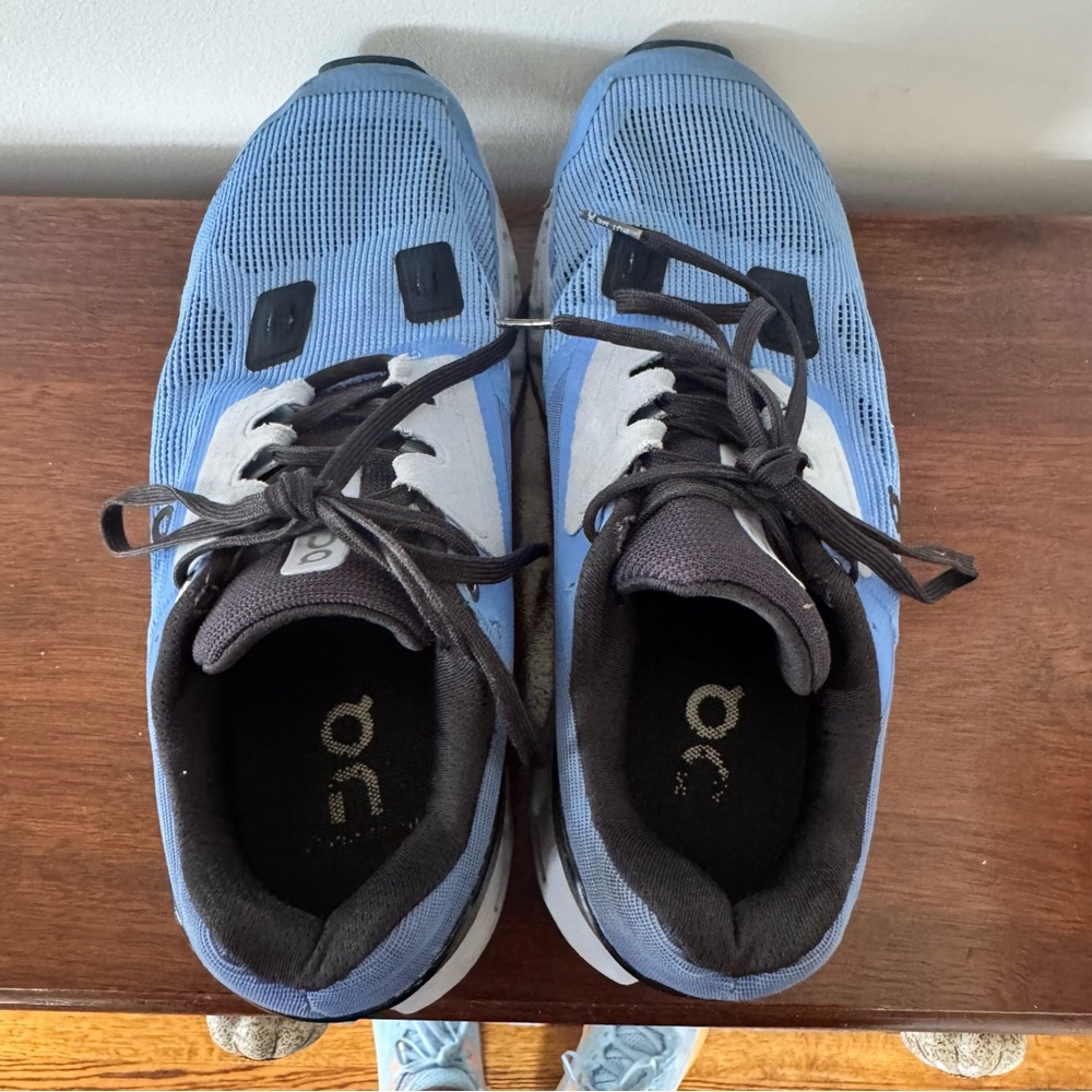 On Running CLOUDSTRATUS Running Sneakers Marina Blue Women’s 8 Shoes - Picture 6 of 8